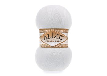 Alize Angora Gold 55 White