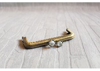 Πλαίσιο Μπρονζέ 10,5cm. Λευκό