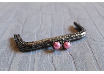 Πλαίσιο Νίκελ 10,5cm. Ροζ