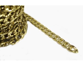 Μεταλλική Αλυσίδα Τύπου Chanel 2x1.5cm Χρυσό
