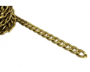 Μεταλλική Αλυσίδα Τύπου Chanel 2X1.5 Χρυσό Ματ