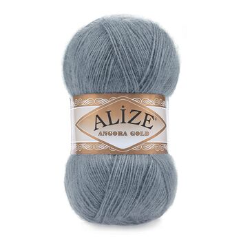 Alize Angora Gold 87 Medium Grey