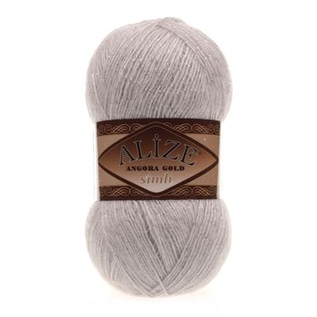 Alize Angora Gold Simli 163Rose Grey