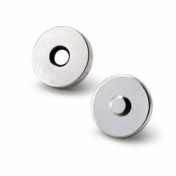 Μαγνητάκι με ποδαράκι 18mm Νίκελ